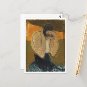 Carte Postale La femme Gipsy, Helene Schjerfbeck