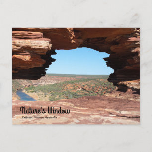 Carte Postale La fenêtre de la nature