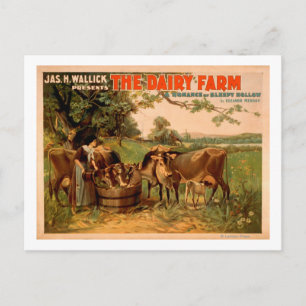 Carte Postale La ferme laitière une romance de Sleepy Hollow Jou
