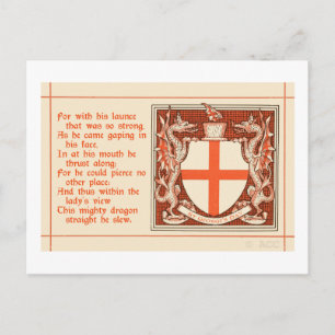 Carte Postale la Fête de la Saint-George