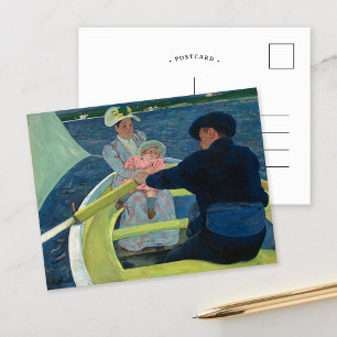 Carte Postale La fête nautique   Mary Cassatt