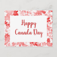 La Feuille d'érable rouge Canada Bonne fête du Can