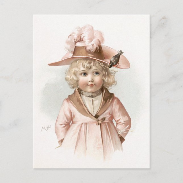 Carte Postale La fille d'automne de Maud Humphrey (Devant)