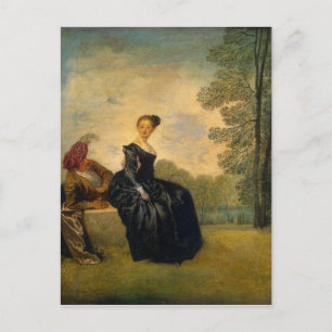 Carte Postale La fille délicieuse