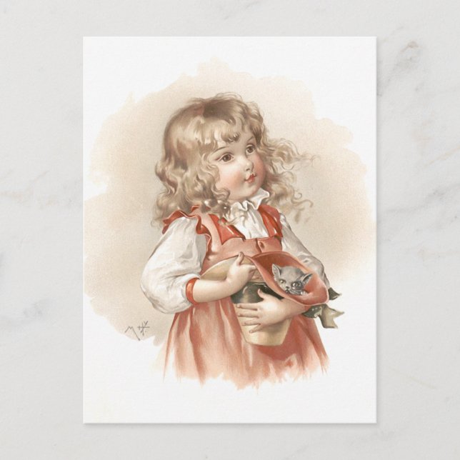 Carte Postale La fille d'été de Maud Humphrey (Devant)