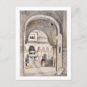 Carte Postale La Fontaine des Lions, du Hall de l'Ab