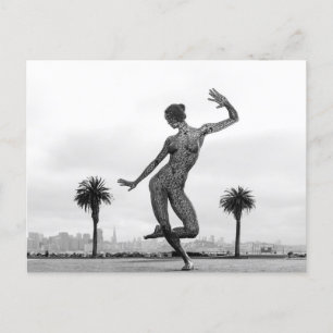 Carte Postale La force d'une femme