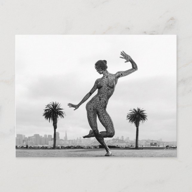 Carte Postale La force d'une femme (Devant)