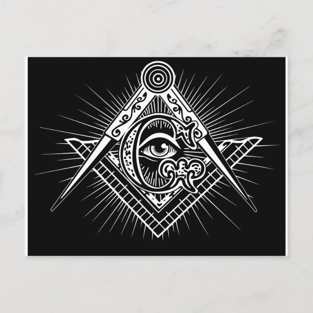 Carte Postale La franc-maçonnerie-maçonnerie-maçonnerie (Devant)