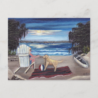 Carte Postale La fuite