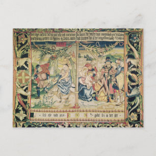 Carte Postale La fuite en Egypte et l'adoration de