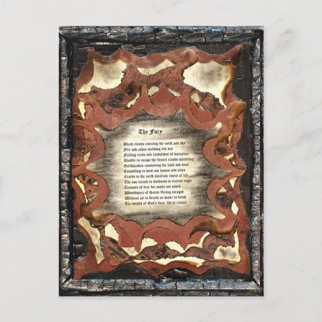 Carte Postale La Furie (Devant)