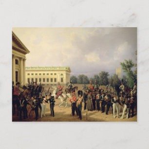 Carte Postale La Garde russe à Tsarskoye Selo