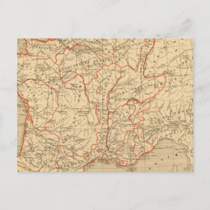 Carte Postale La Gaule Romaine
