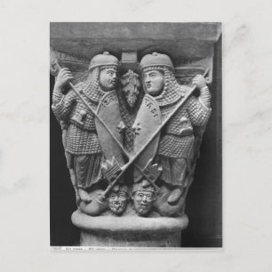 Carte Postale La générosité et la charité piercent deux Vices