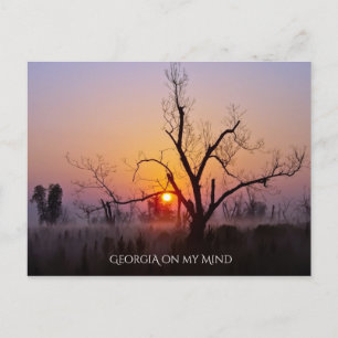Carte Postale La Géorgie dans mon esprit