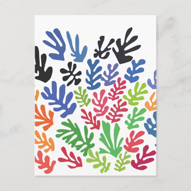 Carte Postale La Gerbe par Matisse (Devant)