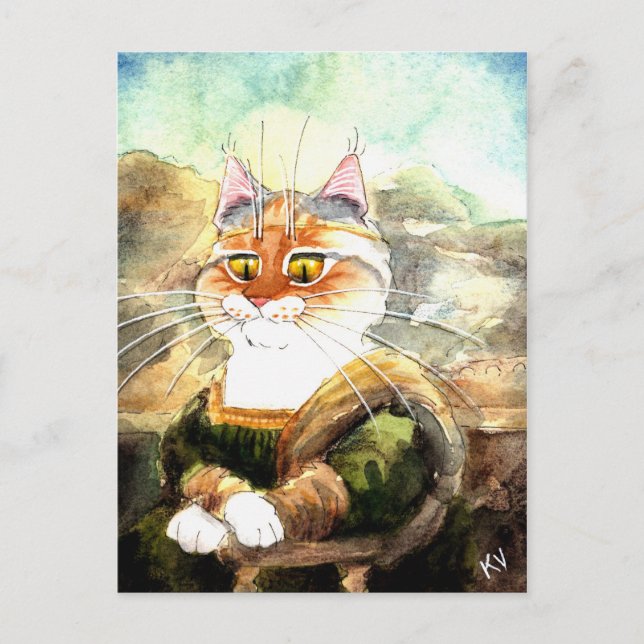 Carte Postale La Giagatto (Mona Heather) (Devant)