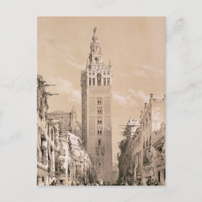 Carte Postale La Giralda, Séville (Devant)