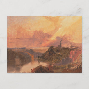 Carte Postale La gorge d'Avon au coucher du soleil Francis Danby