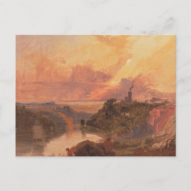 Carte Postale La gorge d'Avon au coucher du soleil Francis Danby (Devant)