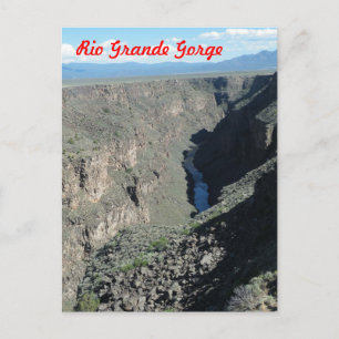 Carte Postale La Gorge du Rio Grande