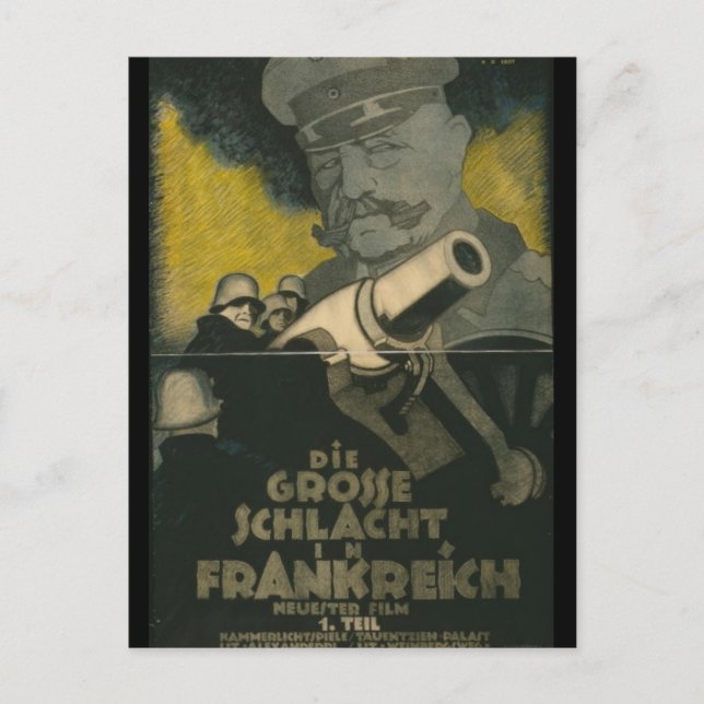 Carte Postale La Grande Bataille en France (Devant)