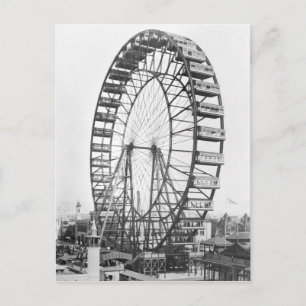 Carte Postale La grande roue de la Columbie mondiale