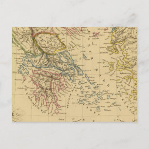 Carte Postale La Grèce antique au début de l'ère chrétienne