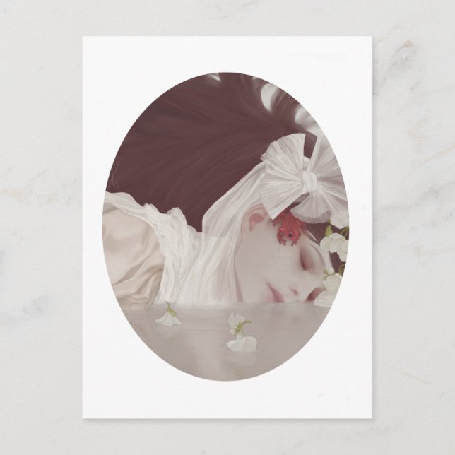 Carte postale 'La Grenouille et la Princesse' (Devant)