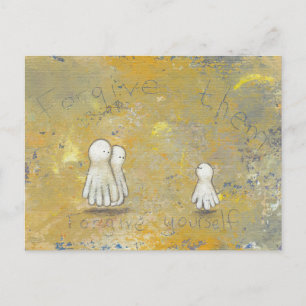 Carte Postale La guérison du pardon fantôme l'art passé