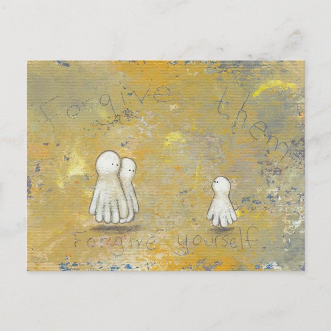 Carte Postale La guérison du pardon fantôme l'art passé (Devant)