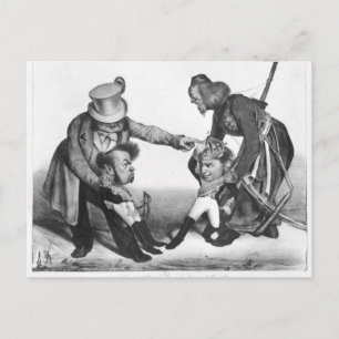 Carte Postale La guerre civile au Portugal