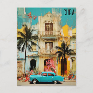 Carte Postale La Havane Cuba Voyage médiatique mixte