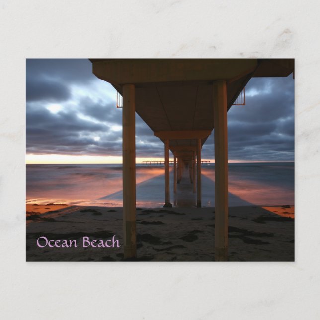 Carte Postale La jetée Ocean Beach (Devant)