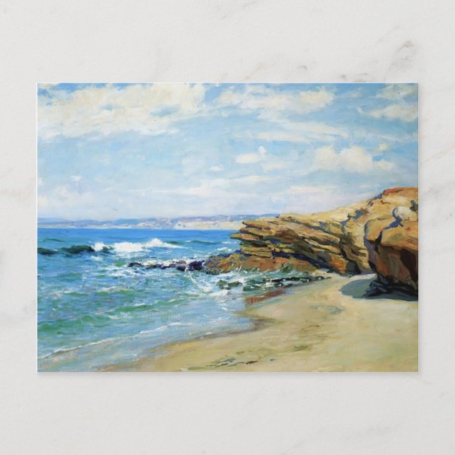 Carte Postale La Jolla Beach par Guy Rose (Devant)