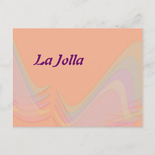 Carte postale La Jolla California Pastel Wings