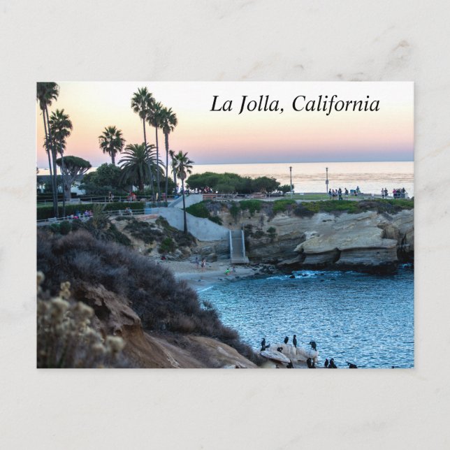 Carte Postale La Jolla Côte Californie (Devant)