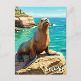 Carte Postale La Jolla Sea Lion Californie Voyage