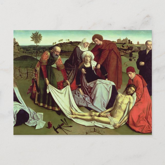 Carte Postale La lamentation sur le Christ mort (Devant)