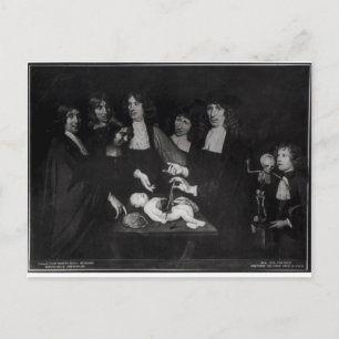 Carte Postale La leçon d'anatomie du professeur Frederik