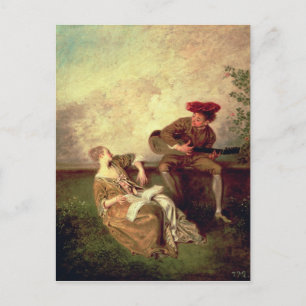 Carte Postale La leçon de chant