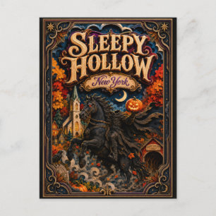 Carte Postale La Légende de Sleepy Hollow, New York Popcut