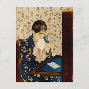 Carte Postale La Lettre de Mary Cassatt (vers 1891)