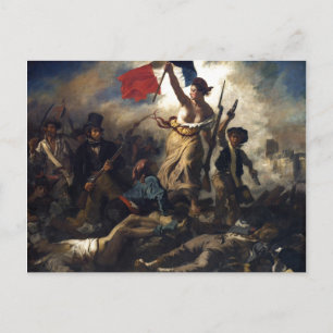 Carte Postale La liberté à la tête du peuple