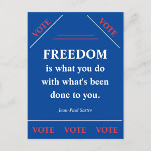 Carte Postale La Liberté Est...