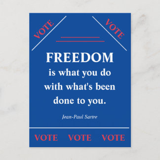Carte Postale La Liberté Est...