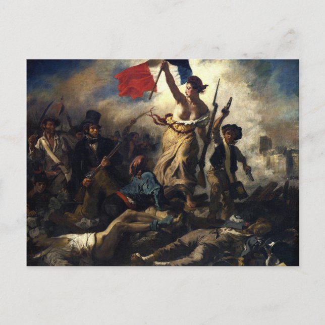 Carte Postale La liberté guidant le peuple (Devant)