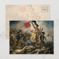 La Liberté guidant le peuple (28 juillet 1830) Car