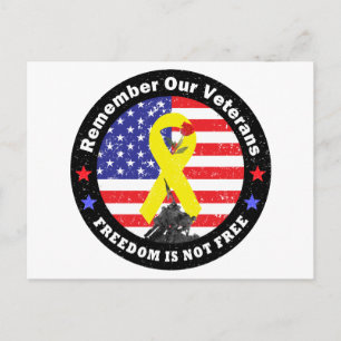 CARTE POSTALE LA LIBERTÉ N'EST PAS LIBRE